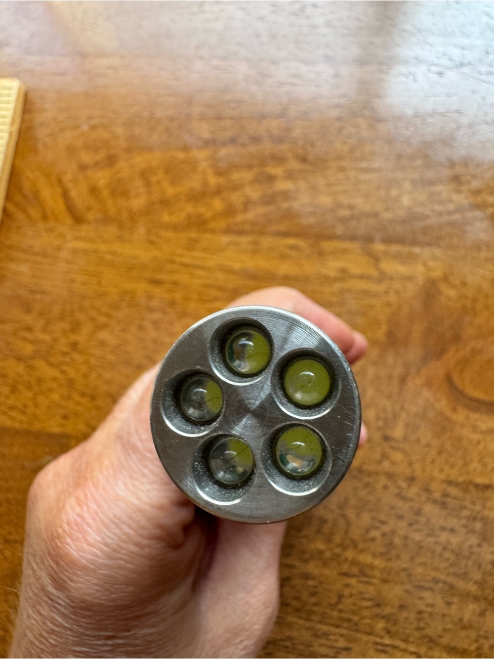 INOVA Silver LED Flashlight - Picture 5 of 6
